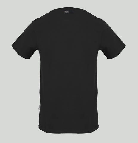 Plein Sport, Black T-Shirt With Black  Red And White Logo