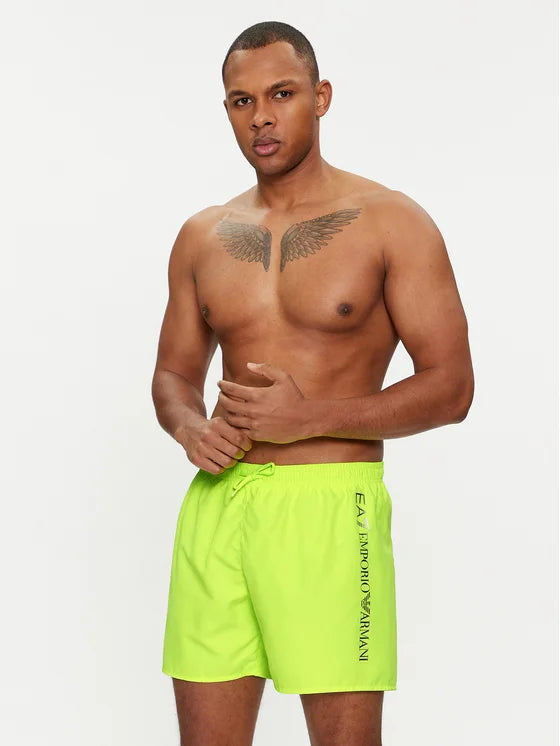 EA7, Fluo With Brand Name SwimShort