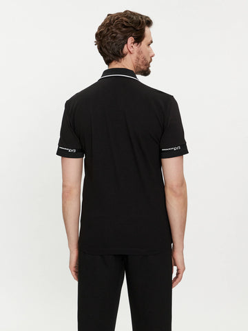 EA7, Black Polo Shirt