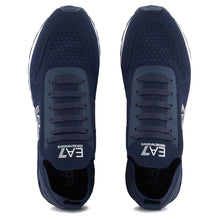 Load image into Gallery viewer, Emporio Armani, Legacy Knit Sneaker-Navy
