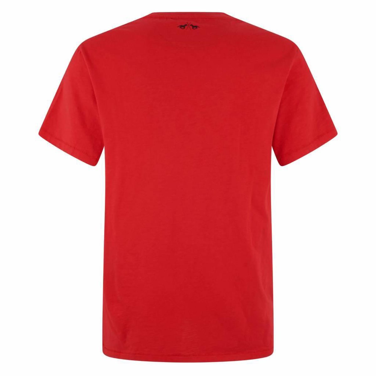 Hv Society, Red  Logo Print T-Shirt