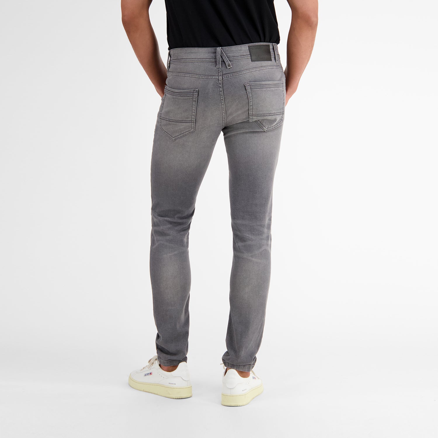 Lerros,5-Pocket Stretch-Denim, Slim Fit, Grey