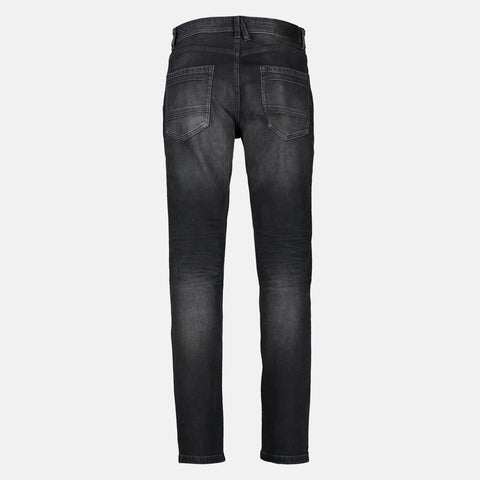 Lerros,5-Pocket-Denim In Used-Look, RELAXED FIT, black