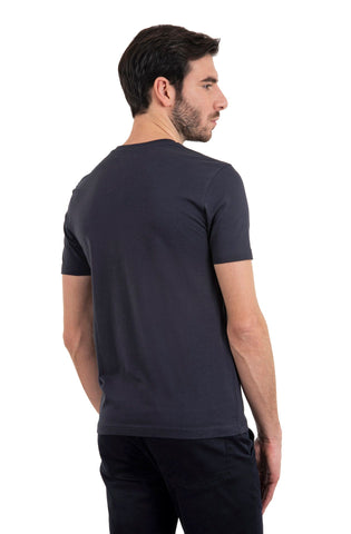 Marina Militare,Navy Basic V-Neck T-Shirt