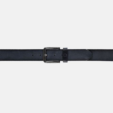 Lerros, Navy  James Leather Belt