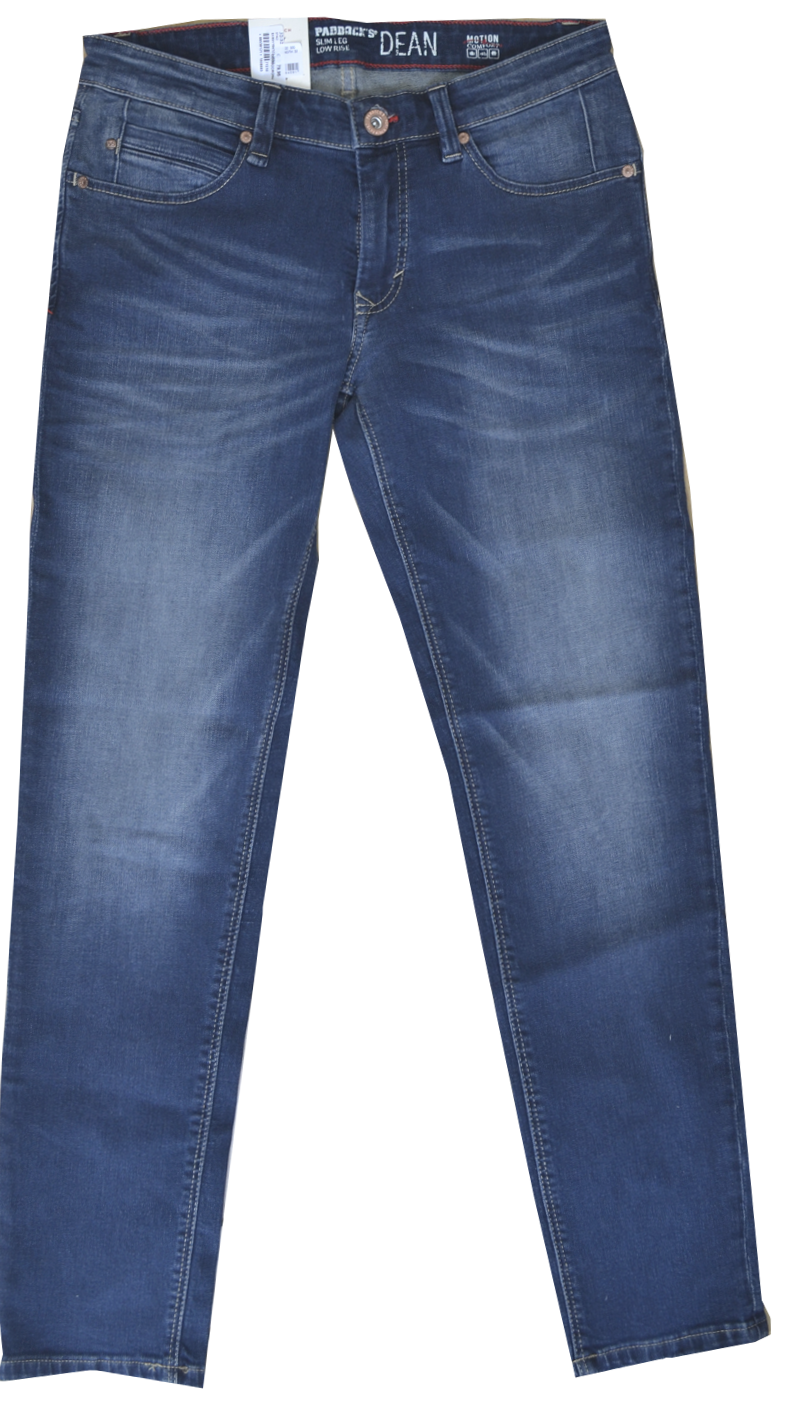 Paddock's Jeans Dean In Blue Medium Heavy Moustache