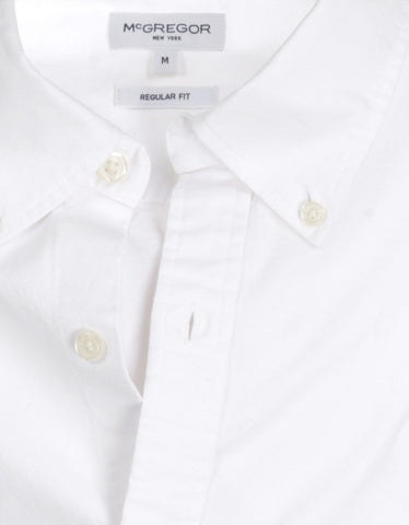 McGregor, Oxford Button-Down White Shirt