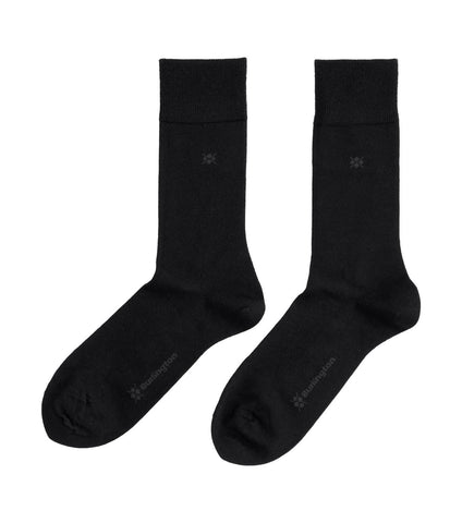 Burlington,Leeds Black Socks