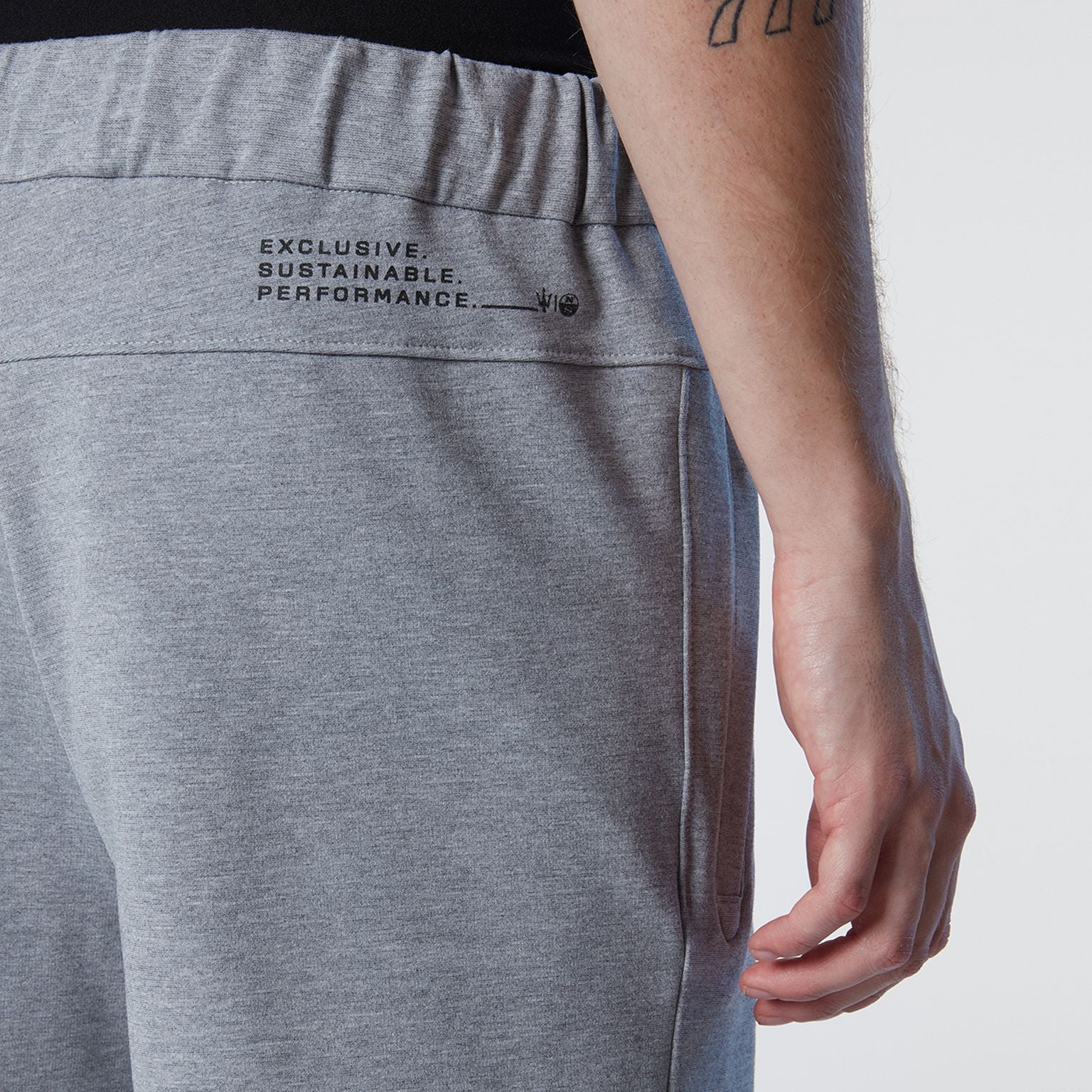 North Sails By Maserati, Interlock Sweat Grey Shorts