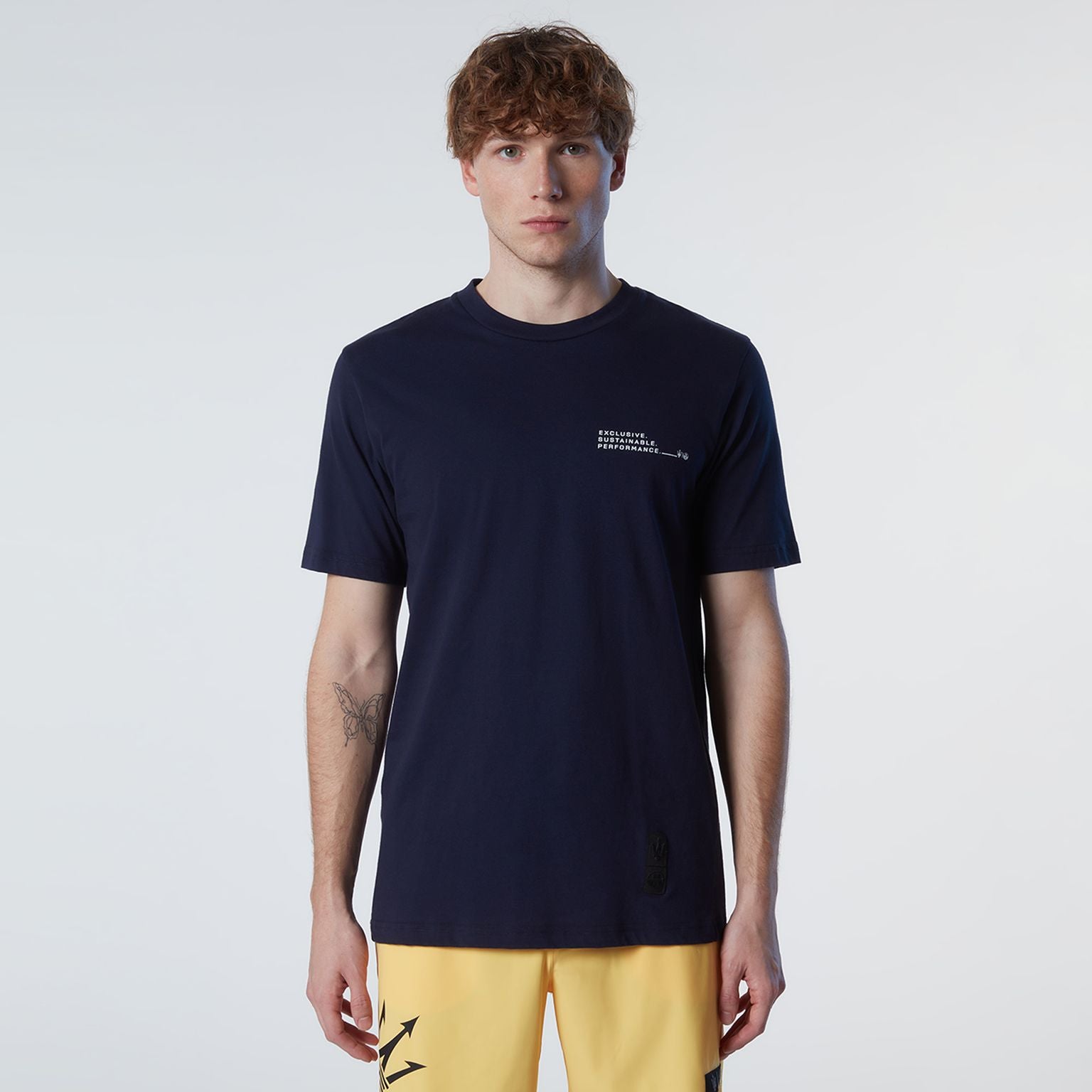 North Sails By Maserati, Navy Organic Jersey Shirt